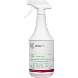 Medisept Velox Foam Extra 1 L - pianka do mycia i dezynfekcji powierzchni