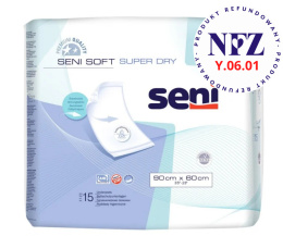 Seni Soft Super Dry, 90 x 60 cm, 15 sztuk